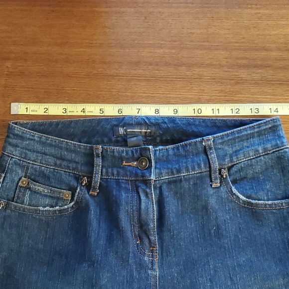 Inc Skull 💀 Embellished Cuffed Jean - Picture 7 of 8